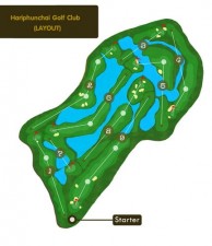 Hariphunchai Golf Club - Layout